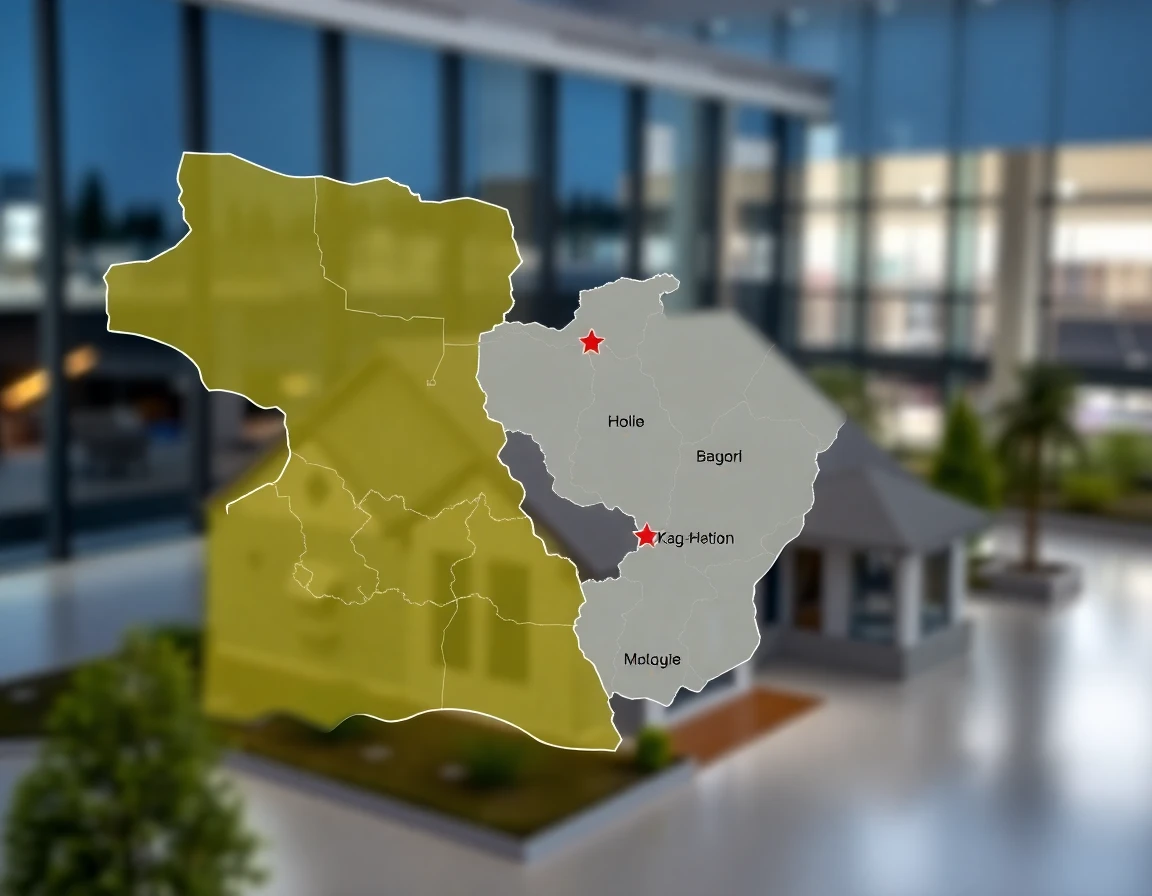 Roofing Service Areas Map